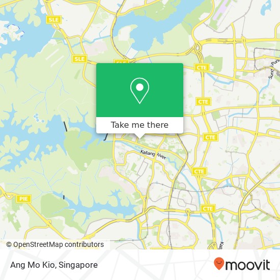 Ang Mo Kio map