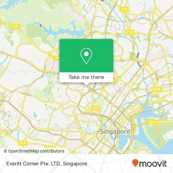 Everitt Corner Pte. LTD. map
