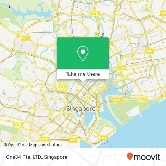 One34 Pte. LTD. map