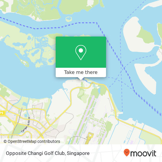 Opposite Changi Golf Club地图