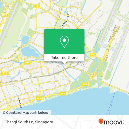 Changi South Ln map