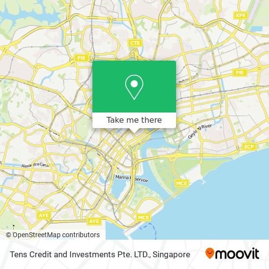 Tens Credit and Investments Pte. LTD. map