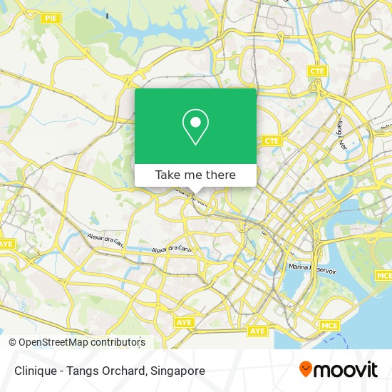 Clinique - Tangs Orchard地图