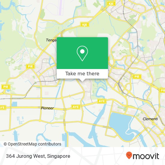 364 Jurong West map