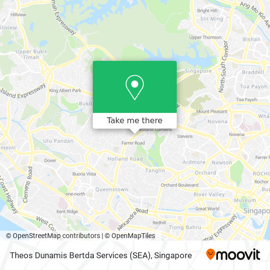 Theos Dunamis Bertda Services (SEA) map