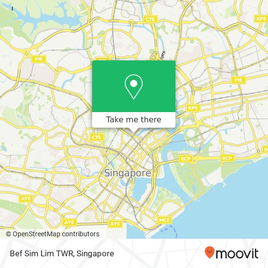 Bef Sim Lim TWR map