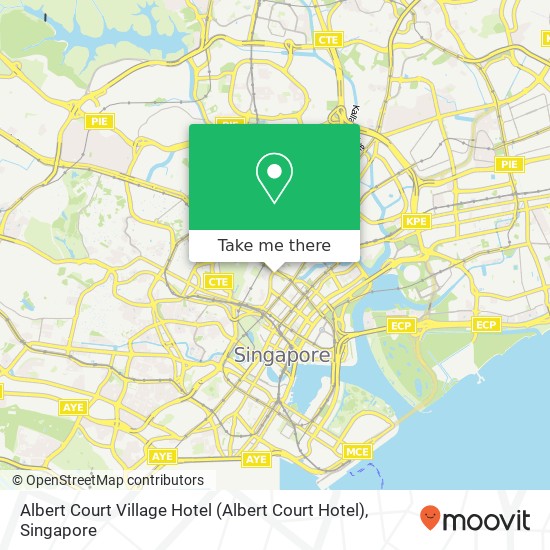 Albert Court Village Hotel map