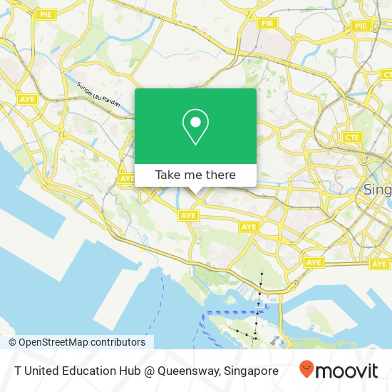 T United Education Hub @ Queensway map