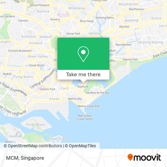 MCM map