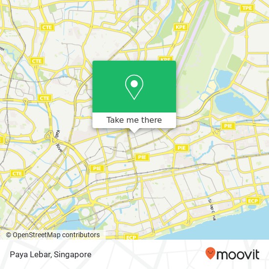 Paya Lebar map