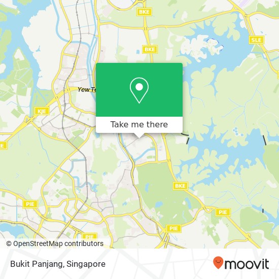 Bukit Panjang地图