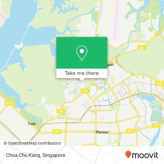 Choa Chu Kang map