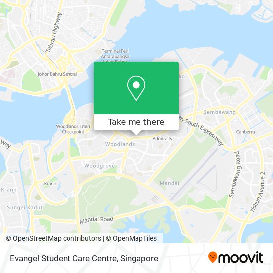 Evangel Student Care Centre map