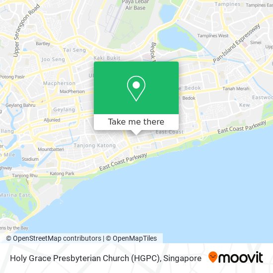Holy Grace Presbyterian Church (HGPC) map