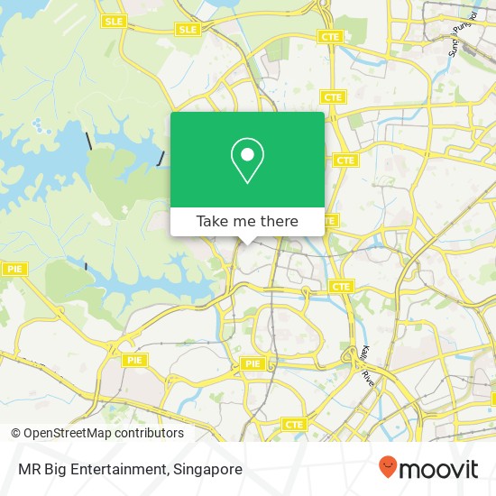 MR Big Entertainment map