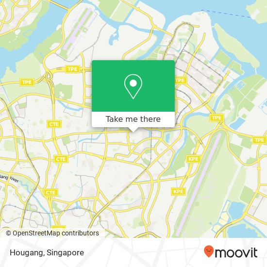 Hougang地图