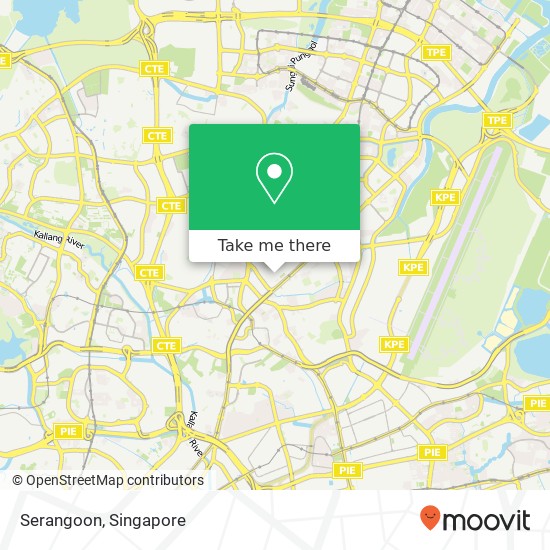 Serangoon map