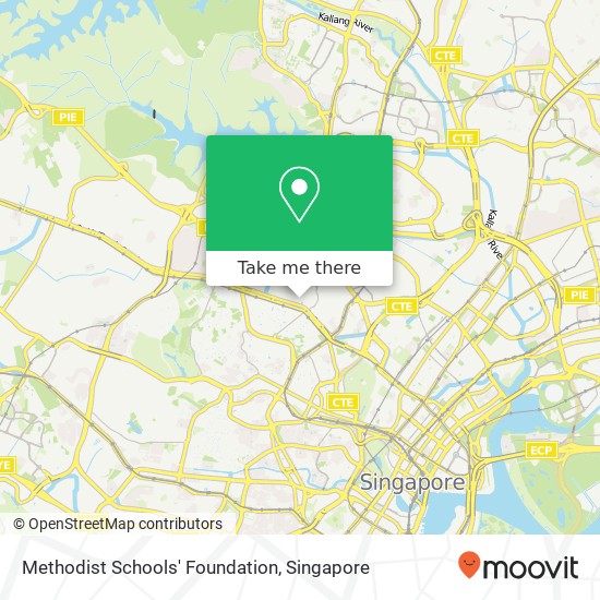 Methodist Schools' Foundation map