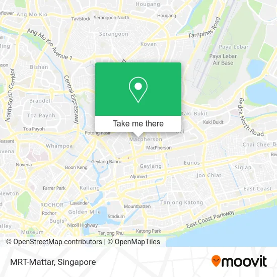 MRT-Mattar map