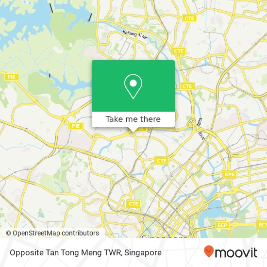 Opposite Tan Tong Meng TWR map