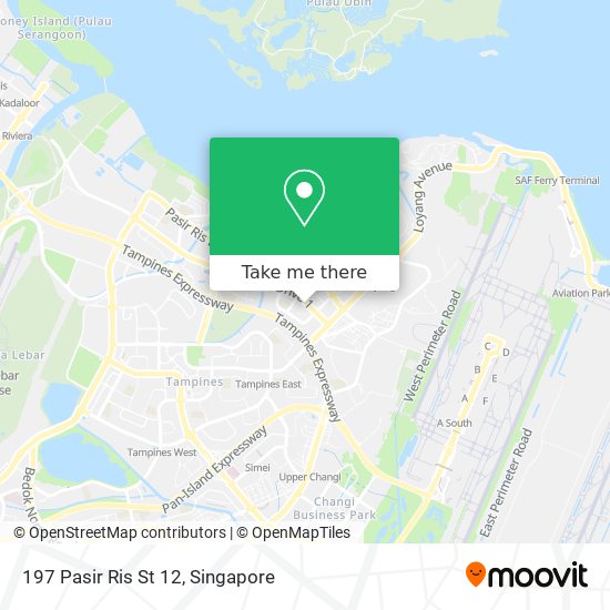 197 Pasir Ris St 12 map