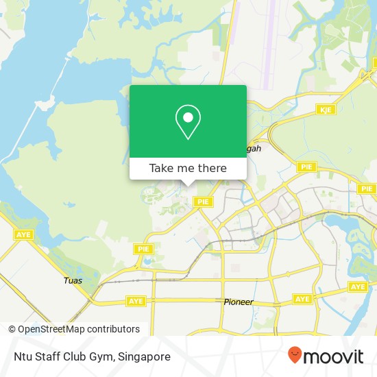 Ntu Staff Club Gym map