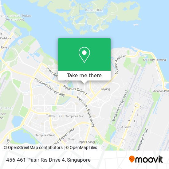 456-461 Pasir Ris Drive 4 map