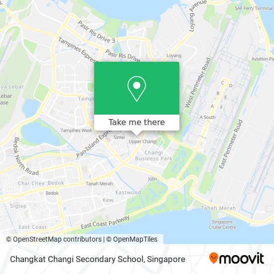 Changkat Changi Secondary School map