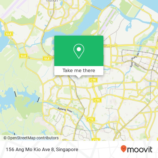 156 Ang Mo Kio Ave 8 map