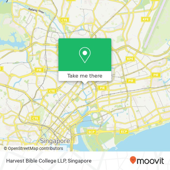 Harvest Bible College LLP地图