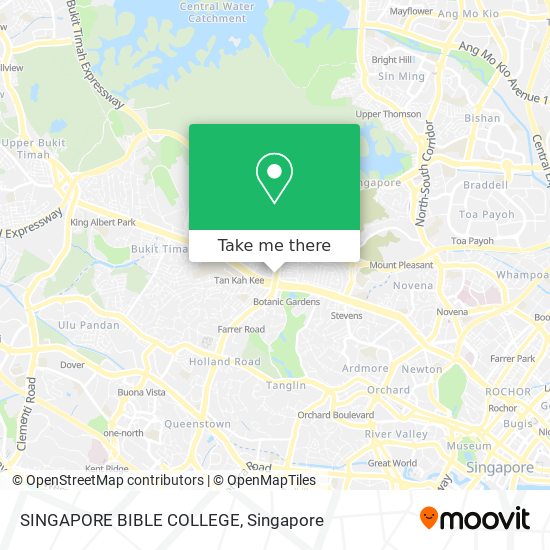 SINGAPORE BIBLE COLLEGE map