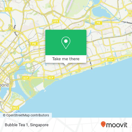 Bubble Tea 1 map