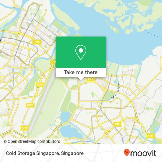 Cold Storage Singapore map