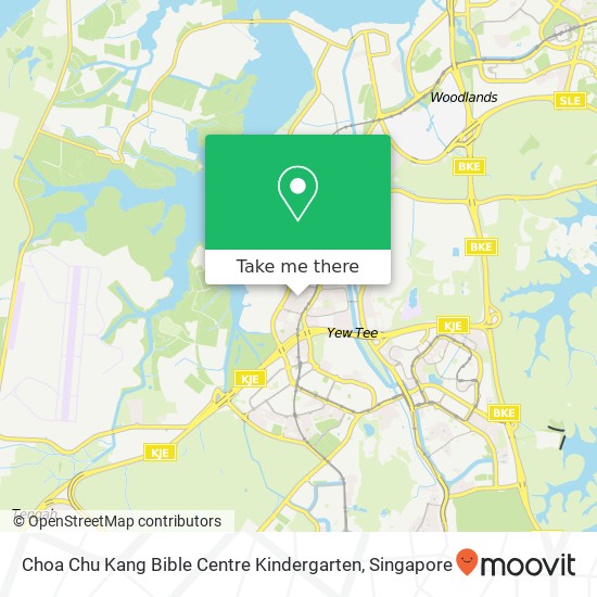 Choa Chu Kang Bible Centre Kindergarten地图