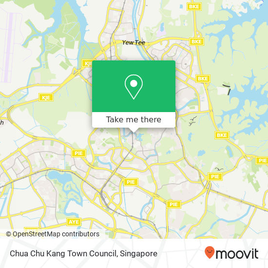 Chua Chu Kang Town Council地图