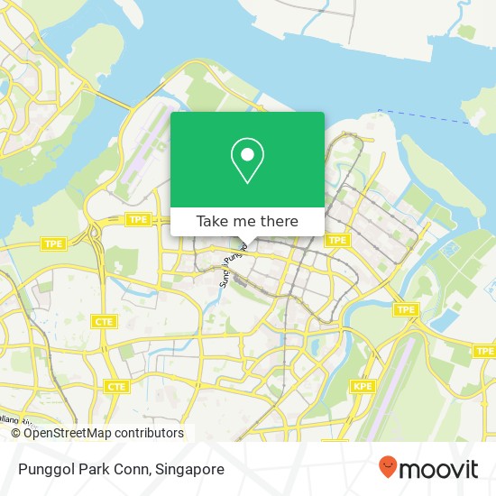 Punggol Park Conn map