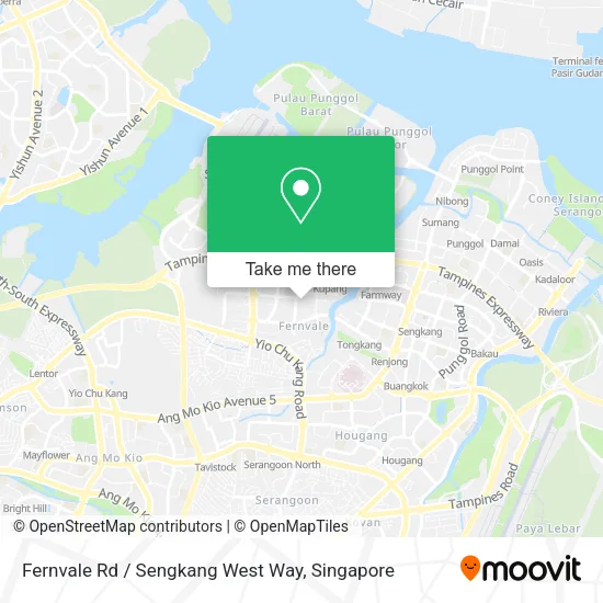 Fernvale Rd / Sengkang West Way map