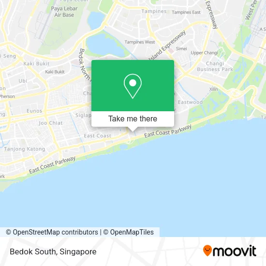 Bedok South map