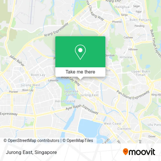 Jurong East地图