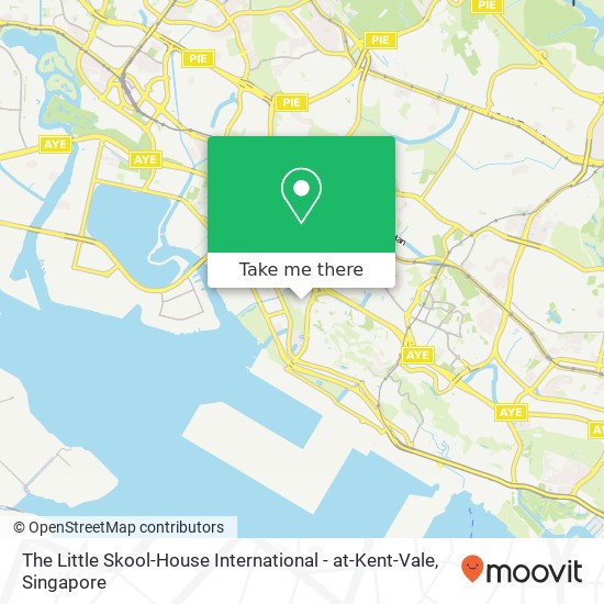 The Little Skool-House International - at-Kent-Vale map