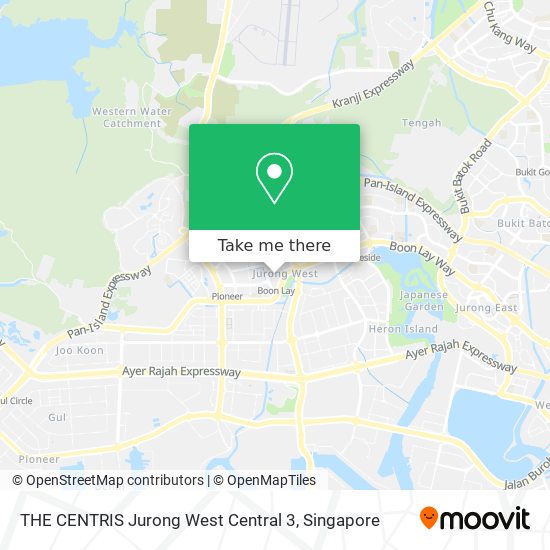 THE CENTRIS Jurong West Central 3 map