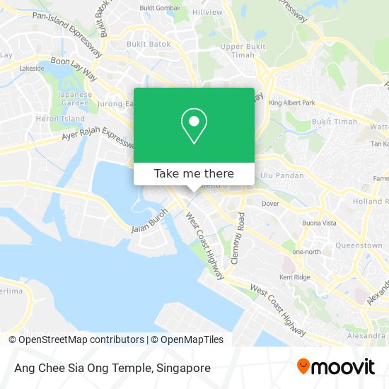 Ang Chee Sia Ong Temple map