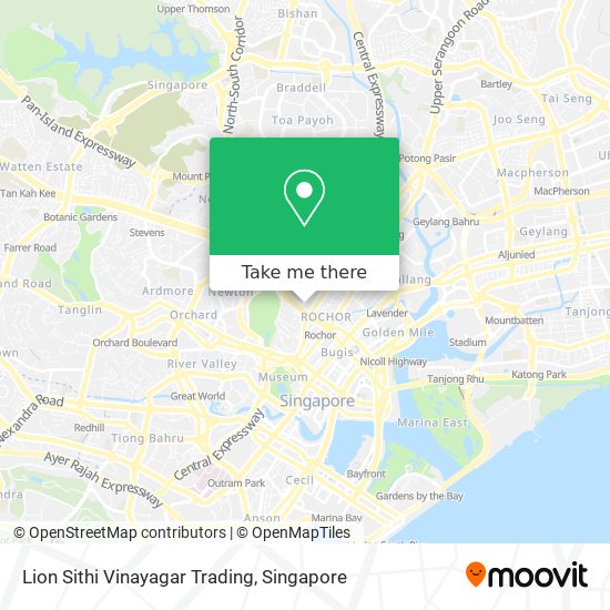Lion Sithi Vinayagar Trading map