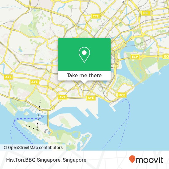 His.Tori.BBQ Singapore地图