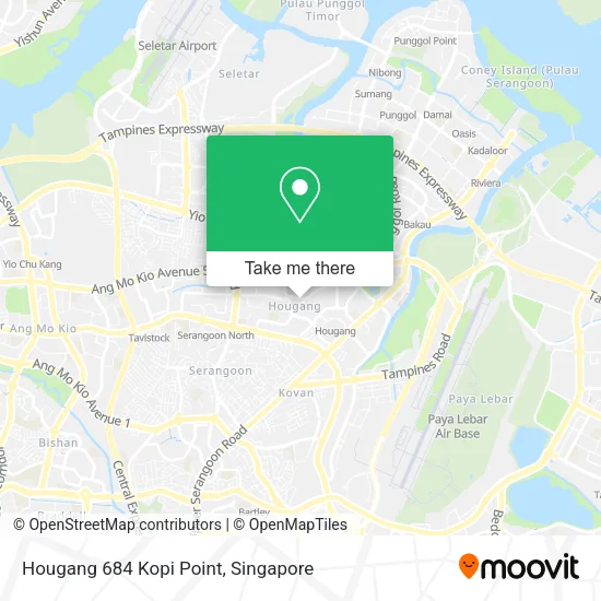 Hougang 684 Kopi Point地图