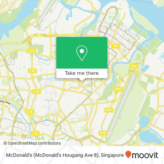 McDonald's (McDonald's Hougang Ave 8)地图