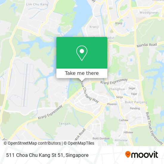 511 Choa Chu Kang St 51地图