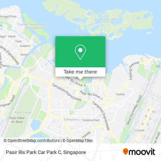 Pasir Ris Park Car Park C map