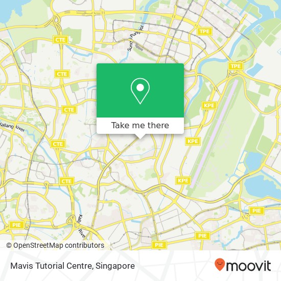 Mavis Tutorial Centre map
