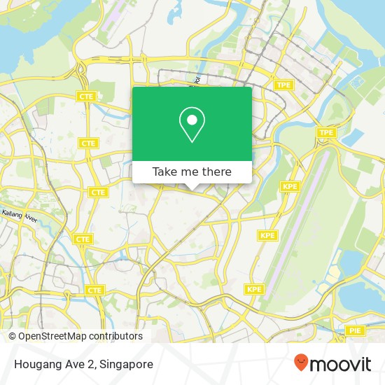 Hougang Ave 2地图